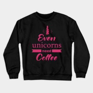 Coffee Quotes Crewneck Sweatshirt